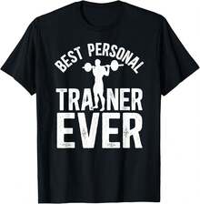 Best Personal Trainer Ever Personal Training T-Shirt - Negro - Ver 1