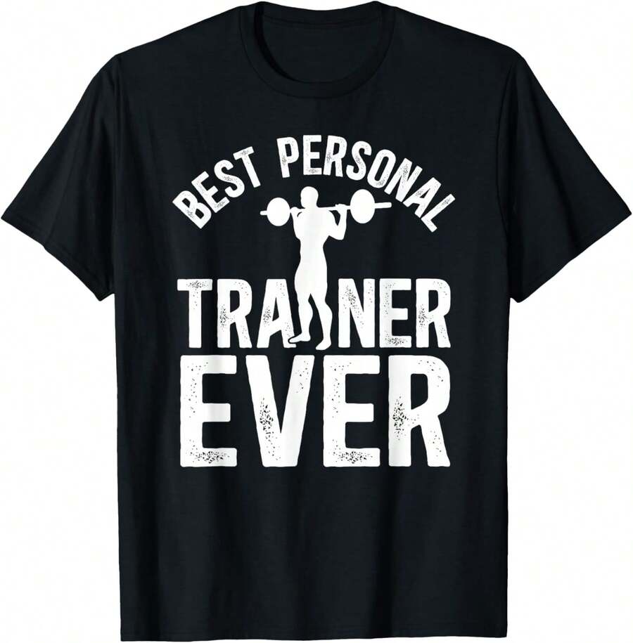 Best Personal Trainer Ever Personal Training T-Shirt - Negro - Ver 1