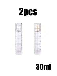 1/2个30毫升玻璃香水喷雾瓶，可重复灌装香水喷雾器 - 持久耐用，旅行必备，大容量便携，适合海滩、暑假、返校旅行收纳，也适合派对、商务旅行、购物、露营、度假等户外活动携带空香水瓶 - 彩色 - 查看 17