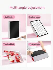 全新Y型折叠设计平板电脑保护套，兼容iPad 10.2英寸（2021/2020款，第十/九/八代，A16芯片）、11英寸（第十一代，2025款）、Galaxy Tab A8 10.5英寸（2022款），带笔槽，支持自动休眠/唤醒功能。 - 彩色 - 查看 7