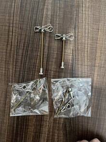 1pc Magnetic Adjustable Mosquito Coil And Incense Clip + Elegant Minimalist Silver Stainless Steel Mosquito Coil Holder With Adjustable Clip Is , Clean, And Convenient-Ideal For Summer Nights, Camping, And Relaxation. - View 5