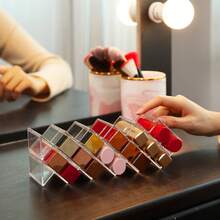 1 hộp đựng son môi bằng acrylic 16, 28 ngăn, hộp đựng đồ trang điểm Li - Xem 7