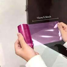 Rol Pelindung Film Perekat Diri Sekali Pakai, Pembungkus Pelindung Permukaan Sentuh Plastik Serbaguna, Film Penutup Sanitasi Gagang Pintu untuk Rumah dan Tempat Umum - Gaya Acak - View 8