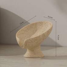 Resin Soap Dish Leaf Shaped Soap Dish - Self Draining Soap Holder For Bathroom Sink, Shower & Kitchen, Soap Saver Tray With Drain Holes, Keeps Soap Dry, Easy To Clean - 1pc - View 8