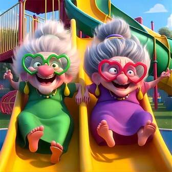 1套[30*30厘米/11.8*11.8英寸][40*40厘米/15.7*15.7英寸]5D亚克力钻石画套装，卡通奶奶图案，适合成人初学者DIY马赛克钻石画，全钻手工DIY钻石画，适用于客厅、卧室、办公室墙面装饰画，惊喜艺术家居装饰礼物，送给家人和朋友