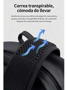 Mochila Negra Impermeable para Hombre, Mochila de Viaje y Estudiantil, Portátil para Laptop de 15.6/16 Pulgadas, Diseño de Negocios y Oficina, Gran Capacidad con Múltiples Compartimentos, Ideal para Uso Diario o Regalo - Ver 6