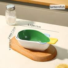 可爱的动物造型餐盘，动物图案为用餐增添乐趣，可用作小零食盘、调味碟，适合日常使用和送礼。 - 彩色 - 查看 15