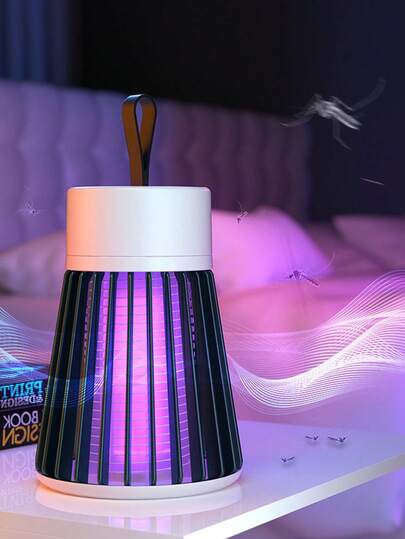 USB电动灭蚊器，便携式紫外线驱蚊灯，适用于户外野餐、露营、酒店、家庭等场合。