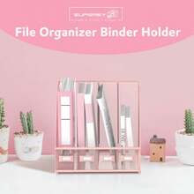 Desktop Storage Racks - Rosa - Übersicht 2