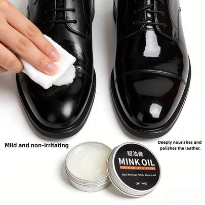 30ml - Leather Conditioner, Gentle And Won't Damage Leather, Nourishes And Cleans Leather Bags, Shoes, And Other Leather Goods, Perfect For Holiday Gifts.,Shoe Rack,Storage Saver,Outdoor,Garden,Travel Essential,Portable,Beach Essential,Graduation Season,Commencement,Graduation Ceremony,Graduation Gift,Graduation Present,Graduation Gift,Graduation Present,Congrats Grad,Congratulations Graduate,Valedictorian,Finish School,Graduation Party