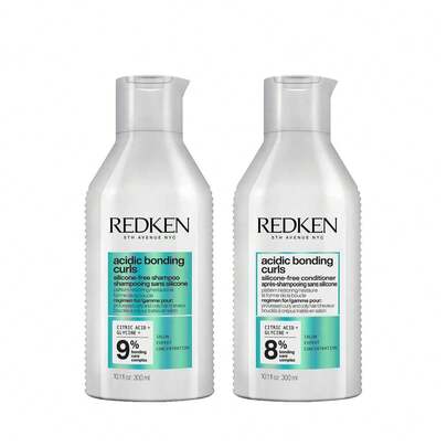 Redken [Bundle] Acidic Bonding Curls Shampoo 300 Ml + Conditioner 300 Ml