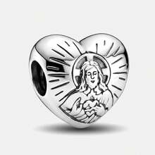 1颗925纯银耶稣救赎珠，适合手链项链DIY饰品制作，可作为礼物送给朋友 - 集合2 - 查看 13