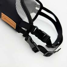 Pet Supplies Dog Muzzle, Anti-Bite Anti-Bark Anti-Chew Breathable Mesh Adjustable Mouth Cover Mask For Walking Dogs - Black - View 5