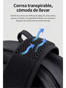 Large Capacity Waterproof Black Backpack For Men, Travel Backpack, Student Backpack And Professional Business Backpack For Office And Work, Laptop Backpack With Multiple Compartments, Compatible With 15.6 And 16 Inch Laptops, Durable And Versatile Backpack For Daily Use, Studies, Travel And Perfect Gift - View 7