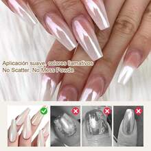 adornos de uñas - Negro - Ver 7