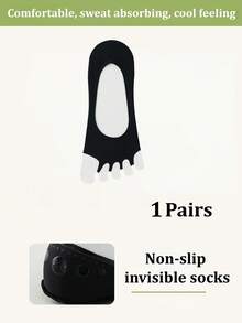 1/4/6 Pairs Ice Silk Toe Socks Spring Summer Low-Cut Invisible Anti-Slip Ultra-Thin Five-Finger Socks - Multicolor - View 23