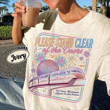 Disneyworld Friend Castle    T Shirts Men Women Cotton Tee Streetwear Casual Oversized Loose Top Summer - 白色 - 查看 11