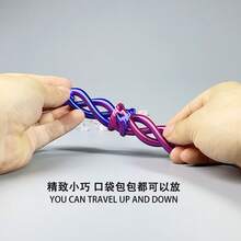 1个 - 催眠3D打印“无限螺旋”!永不停歇的旋转滑动 - 终极推拉减压玩具,伴有令人愉悦的机械咔哒声 | 酷炫科技礼物,适合极客和游戏玩家 - 彩色 - 查看 7