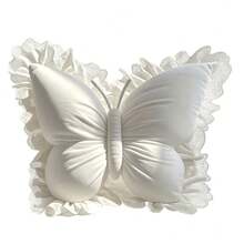 Throw Pillow -Shaped Cushion; A Single High-Quality Cushion Designed Back Support; As A Birthday Present Women; Can Be Utilized At Home Or In Vehicle, Fitting Nightstand 3HGK - Trắng - Xem 1