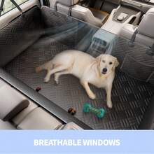 Ultimate Protection Dog Car Seat Cover For SUV Trucks - Comfortable Hard Bottom Extender Supports Up To 400lbs - Premium Pet Hammock For Rear Seats - Car/SUV/Small Truck - View 2