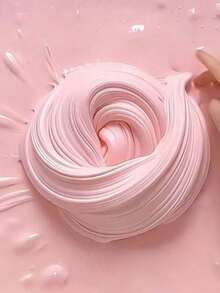 1pc Attractive Crystal Mud Fluffy Slime Elastic Slime Toy, Birthday, Christmas, Halloween Gift, Party Favor - Multicolor - View 20