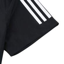 Adidas Men's OTR B TEE Short Sleeve T-Shirt, Collarless, TJY8583 - Black - View 6