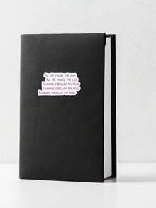 "All The Things She Said" Lyrics Sticker - Y2K Nostalgia Music Decal, Aesthetic Pink Lettering For Kindle & Laptop, Retro 2000s Pop Culture Gift - Multicolor - View 6