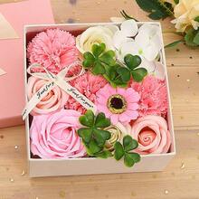 Innovative New Rose Soap Flower Box, Teacher's Day/Mother's Day Gift For Teachers And Moms - Multicolor - View 3
