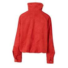 Adidas Women's Jacket/Coat, NYR WARM JKT, Minimalist Casual Outdoor Travel Jacket KH2661 - Light Scarlet - View 2