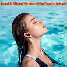 Anti Shedding Swimming Earplugs Are Soft And Fit Snugly Against The Ear Canal, With A Variety Of Styles To Choose From - Multicolor - View 1