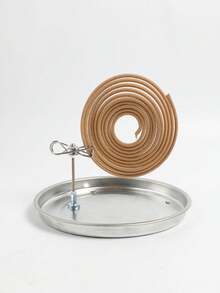 1pc Magnetic Adjustable Mosquito Coil And Incense Clip + Elegant Minimalist Silver Stainless Steel Mosquito Coil Holder With Adjustable Clip Is , Clean, And Convenient-Ideal For Summer Nights, Camping, And Relaxation. - View 7