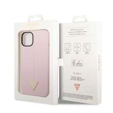 Funda Guess Silicon Triángulo iPhone - Rosa - Ver 8