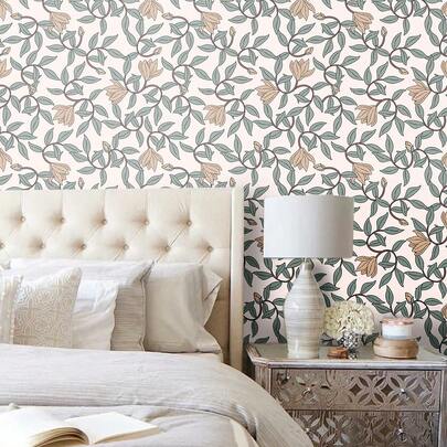 1 Roll Matte Surface Scratch-Resistant Durable Waterproof Wall Decor Self-Adhesive Wallpaper