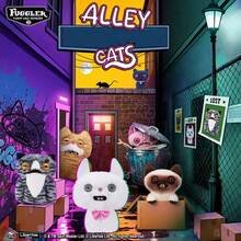 Fuggler Alley Cats 9-Inch Plush Toy By ZURU – Funny Ugly Monster Stuffed Animal With Human-Like Teeth, Collectible Plush For Kids, Tweens, Teens, Adults & Cat-Loving Weirdos - Multicolor - View 1