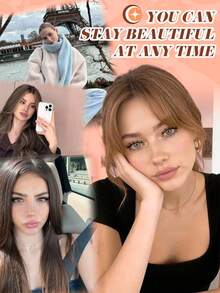 120pcs Cluster Lashes Kit, Manga Cluster Eyelashes Kit, Natural Lash Clusters Kit, Wispy Individual Eyelashes, Spiky Fairy Eyelash Clusters With Spikes, Invisible Clear Band, DIY At Home, 10-14MM - Multicolor - View 9