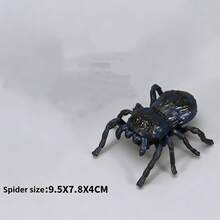 Juguete realista de araña mecánica, puede moverse y arrastrarse, juguete de broma de Halloween, juguete de truco adecuado para niños y adolescentes - Multicolor - Ver 10