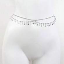 时尚可爱的海星吊坠腰链，适合日常佩戴 - 彩色 - 查看 5