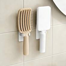 1pc Minimalist Portable Comb Holder Rack, No Drilling Required, Suitable For Storing Various Sized Combs - Multicolor - View 1