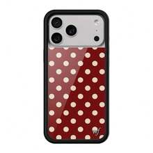 New Wildflower Strawberry Polka Dots Phone Case For 17 16 Pro Max 12 13 14 15 Plus 17 Pro Fundas Cute Bear 3D WF Protective Cove - NS591-4 - Xem 3