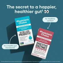 Physician's Choice Hack Your Tummy Bundle: Bloating, Digestion & Immune Support For Men & Women With Digestive Enzymes & 60 Billion Probiotic - 300ml - View 2