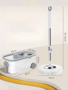 Trapeador mágico 360 °   spin mop: Limpieza profunda sin esfuerzo. - A - Ver 8