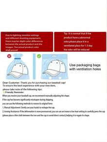 1pc Unisex "Boats'n " Printed Breathable Mesh Baseball Cap, Suitable For Casual, Commuting, Vacation, Travel, Team, Yacht Entertainment And Other Scenarios - Multicolor - View 7