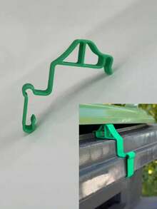 4/8 piezas Clip de ventilación para bote de basura, accesorio para la circulación de aire del bote de basura para mantener la tapa abierta, se ajusta a múltiples tamaños de botes, color verde - multicolor - Ver 2