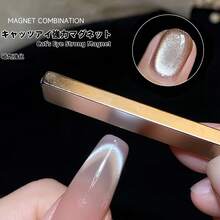 Super Thick Bar Magnet Cat's Eye Magnet Nail Polish 3D Line Bar Effect French Multi-Functional Magnet Pen Tool,Suitable For Home Nail Salon DIY, Nail Art Supplies, Nail Art Tools, Back To School, Nail Art, Manicure And Pedicure Tools. - A - View 4