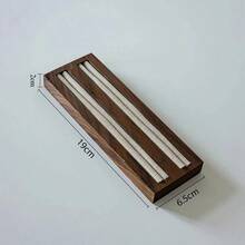 胡桃木黑色和米色戒指展示架，高端珠宝戒指展示架，珠宝店展示架，摄影道具 - 彩色 - 查看 26