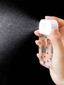 1 chai nước hoa trong suốt mới, có thể tái sử dụng, chai xịt thơm du lịch hương dâu tây dạng sương nano, nhẹ, tiết kiệm không gian, hộp đựng có thể tái sử dụng, chai dưỡng ẩm, chai nước hoa tối giản di động, món quà lý tưởng cho bạn gái, bạn thân, các cặp đôi, phòng tắm. - Xem 3