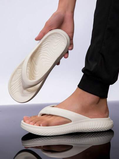 2026 New Lightweight Casual Flip Flops, Summer Non-Slip Outdoor Slippers, EVA Soft Sole Comfortable Beach Sandals