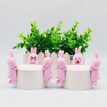 Đồ trang trí xe hơi hình thỏ nằm dễ thương, giá đỡ điện thoại dán trang trí. - Nhiều màu - Xem 5