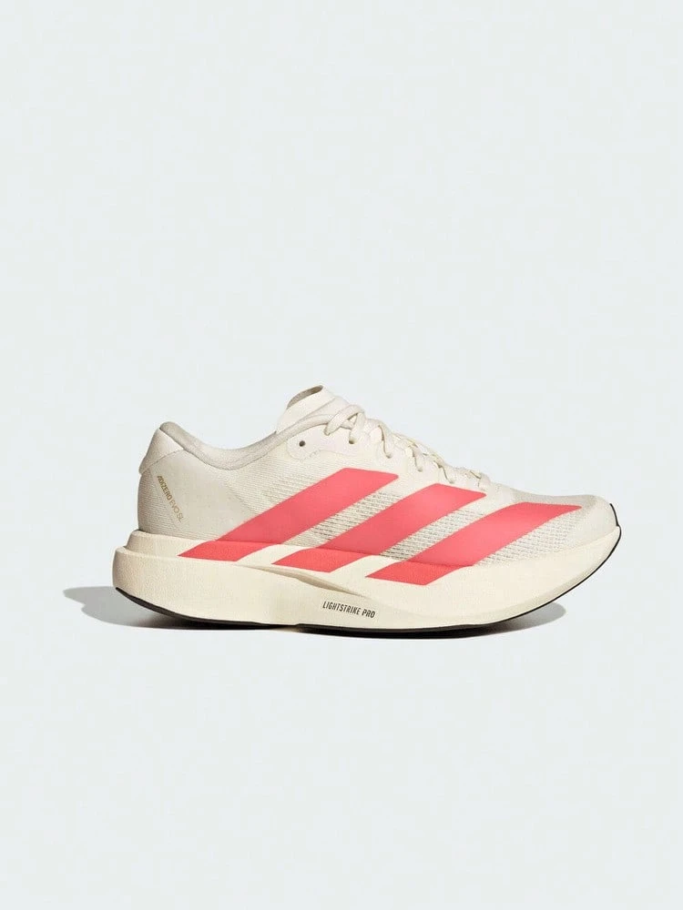 Adidas Adizero Evo SL J Running Shoes, Low-Top, KI1480, For Teenagers - Apricot - View 1