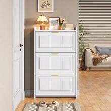 Shoe Cabinets - White - View 4